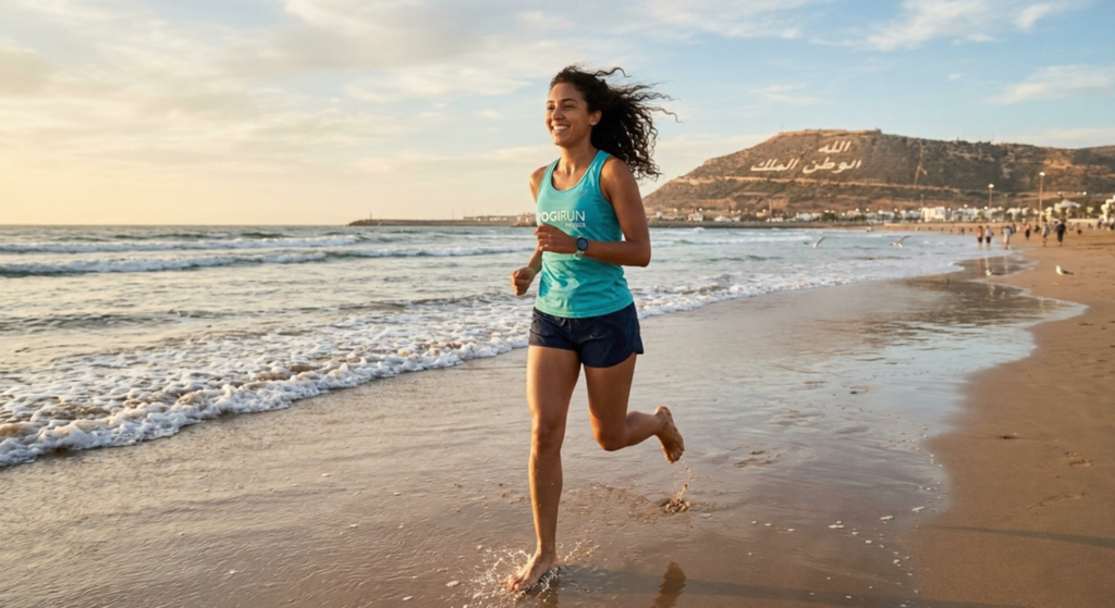 running femme agadir